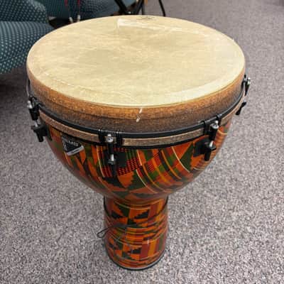 Remo 14'' Djembe, Paulo Mattioli Signature, Used image 8