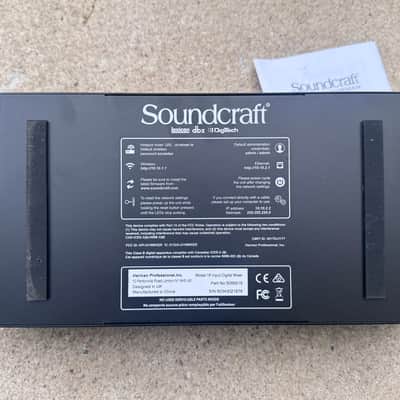 Soundcraft Ui-16 Rackmount 16-Channel Digital Mixer with WiFi Router 2010s - Blue/Silver image 4