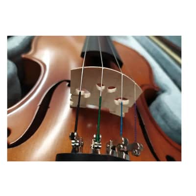 JZ VBSA 1/2 Sized Violin Outfit Violin Outfit with Case and Bow image 3