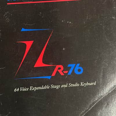 Ensoniq ZR-76 2000’s - Black