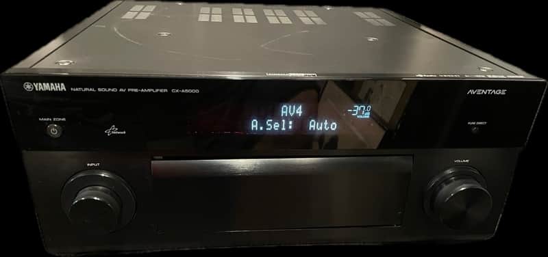 Yamaha AVENTAGE Series CX-A5000 11.2 Channel AV Preamplifier Preamp w/ Remote