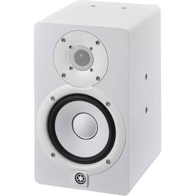 Yamaha HS5IW 2 Way Bi Amlified Powered Studio Monitor White image 2