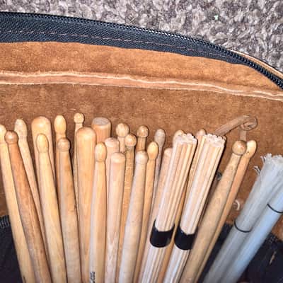 Cas sac  Leather stick bag made in the usa full of sticks!!!!! image 13