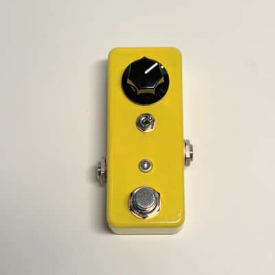 UV Effects Limited Edition Hand Painted "SALTED BUTTER" GLUON | Fuzz Face Style One-Knob Silicon Fuzz | NOS BC183 Fuzz with Bias Toggle image 3