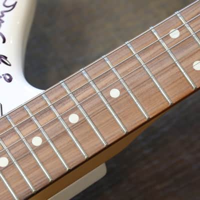 CA Wildfire Benefit Charity! 2018 Fender JazzMaster MIM Polar White Signed By Dave Grohl, Beck, Adam Sandler, Jack Black, & Pete Holmes! + OHSC image 8