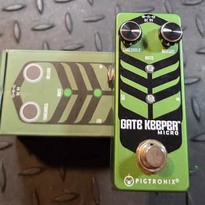 Pigtronix Gate Keeper Micro Noise Gate Suppressor Mute 2010s - Green