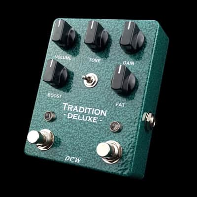 DCW Pedals Tradition Deluxe - Modified Tubescreamer Style Overdrive with Boost image 2