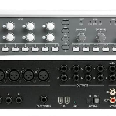 Digidesign Digi 003 Rack+ Rackmount Firewire Interface with 8 Mic Pres 2000s - Gray image 2