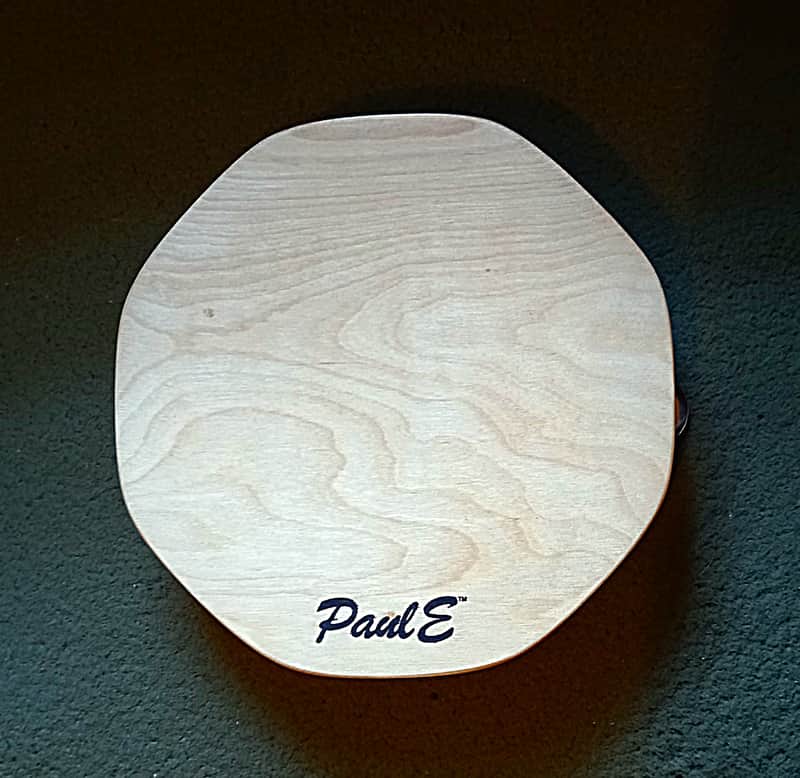 PaulE Drums 'Kajon-E' Handheld Cajon Cedar with Baltic Birch ply top with tote bag image 1