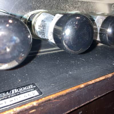Mesa Boogie Fifty/Fifty Tube Power Amp 2000's Black image 3