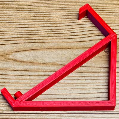 Red 35 Degree Angled Stands For Roland TR-6S Rhythm Performer Synthesizer image 9