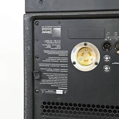 Meyer Sound MSL-4 Self-Powered Reinforcement Loudspeaker CG01VX7 *ASK FOR SHIPPING* image 6