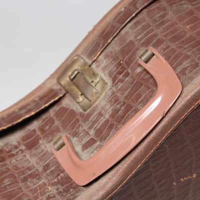 1950's/1960's Gibson LG-Style 'Alligator' Case Brown image 5