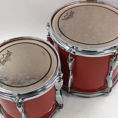 Yamaha 8″ & 10″ Toms in Red image 4