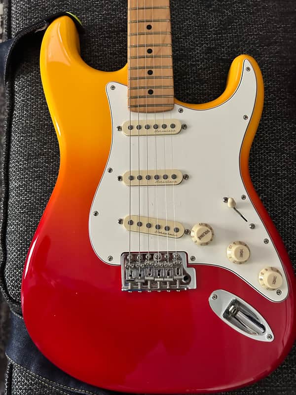 Fender Eric Clapton inspired Player Plus Stratocaster Tequila Sunrise image 1