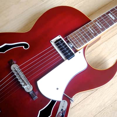 1968 Vox Apollo V266 Vintage Hollowbody Electric Guitar w/ Effects, Italy Eko Viper image 6