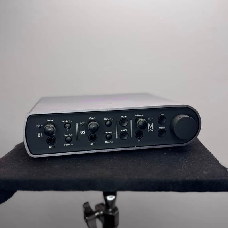 Avid MBox 3 USB Audio Interface 2010s - Silver / Black image 1