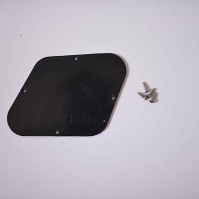 1970's Genuine Authentic Gibson Black BACKPLATE Les Paul Custom Standard Deluxe Vintage image 6