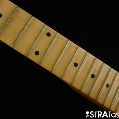 USED Fender 1998 MIM Stratocaster Strat NECK + TUNERS Guitar Parts Maple image 4