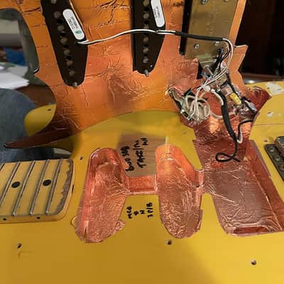 Copper Tape for Guitars - Copper Shielding Tape for Guitars - Copper Foil Tape EMI Shielding, Crafts, Electrical Repairs, Conductive Adhesive Copper Shielding Tape for Guitars Grounding image 5