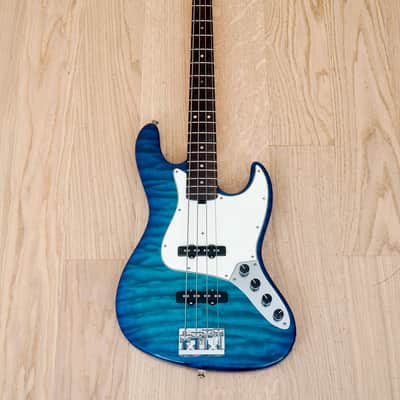 Sadowsky NYC 4-20 J Bass Custom Bora Blue Boutique Electric Bass Guitar w/ Case image 2
