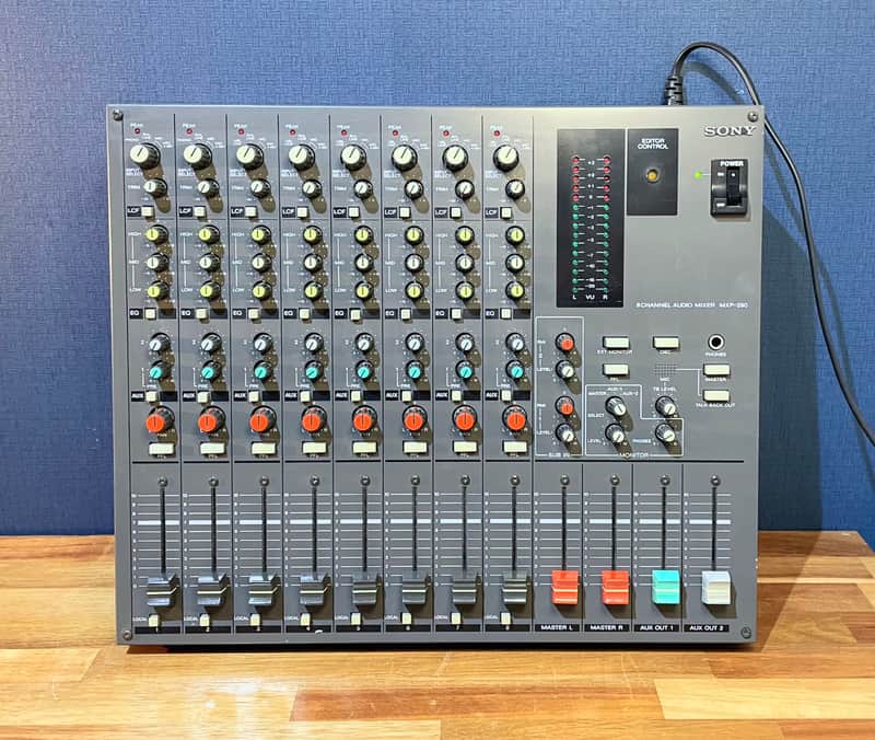 Excellent] Sony MXP290 8-Channel Audio Mixer Vintage Professional