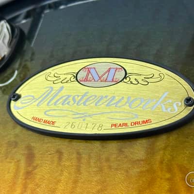 Pearl Masterworks Heritage Artisan Custom 4pc 22/13/16 Kit + 14 snare 2026 - Dusk Sunset Fade Gloss image 17