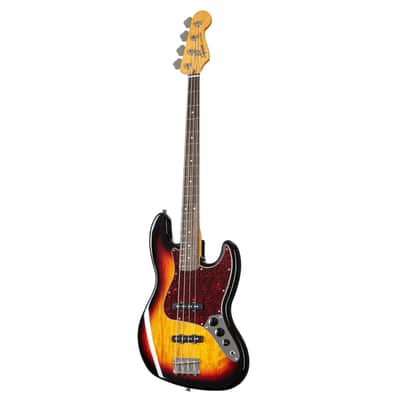 Squier Classic Vibe '60s Jazz Bass (3-Colour Sunburst) - 4-String Electric Bass image 7