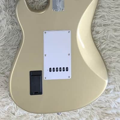 Sterling by Music Man Cutlass Plus HSS Electric Guitar, Block Inlays, Cashmere image 3
