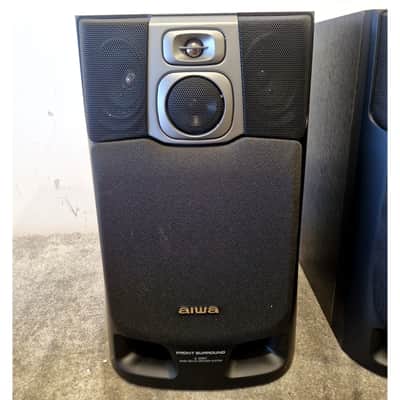 Aiwa SX-FZ2700 -HI-FI Speaker Pair - Black – Speaker - Good image 14