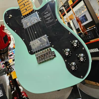Fender Vintera II 's 70s Deluxe Telecaster Surf Green image 2