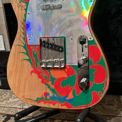New Fender Artist Series Jimmy Page Telecaster with Rosewood Fretboard - Natural with Dragon Graphic, Get the Led Out! Buy it Here and Support A Brick and Mortar Shop! image 19