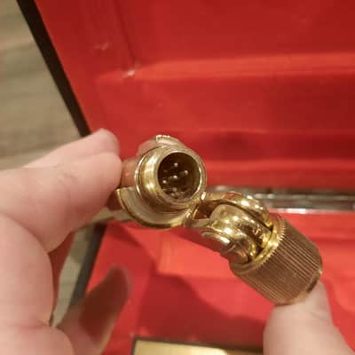 RCA HK-103 Dynamic Microphone - Gold image 7