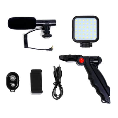 Savage Mobile Vlogging Kit with Microphone, Light and Adaptable Stand image 23