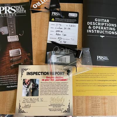 PRS Custom 24-08 10-Top 2024 - Flamed Maple - Carroll Blue - Excellent- OHSC image 14