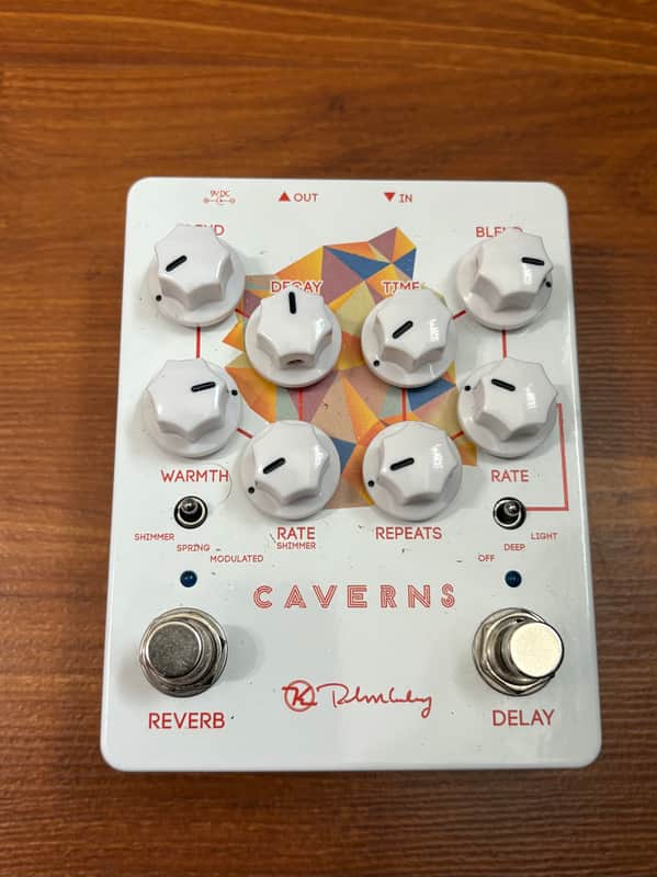 Keeley Caverns Reverb / Delay V2 2017 - Present - White image 1
