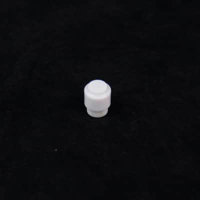 Traditional Plastic Tip/ knob cap for Lever Pickup Selector Switch, White