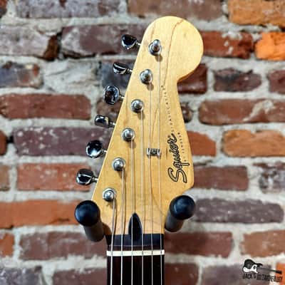 Squier MIM Stratocaster HSS Electric Guitar (1997 - Black) image 3
