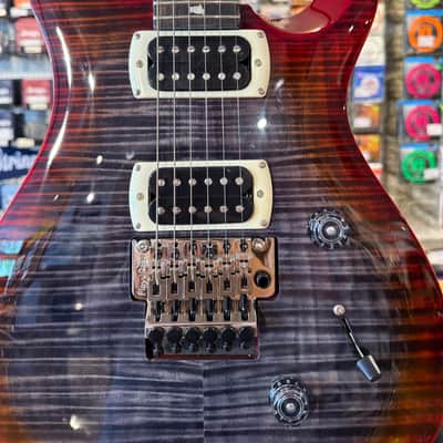PRS SE Floyd Custom 24 2025 - Present - Charcoal Cherry Burst image 4
