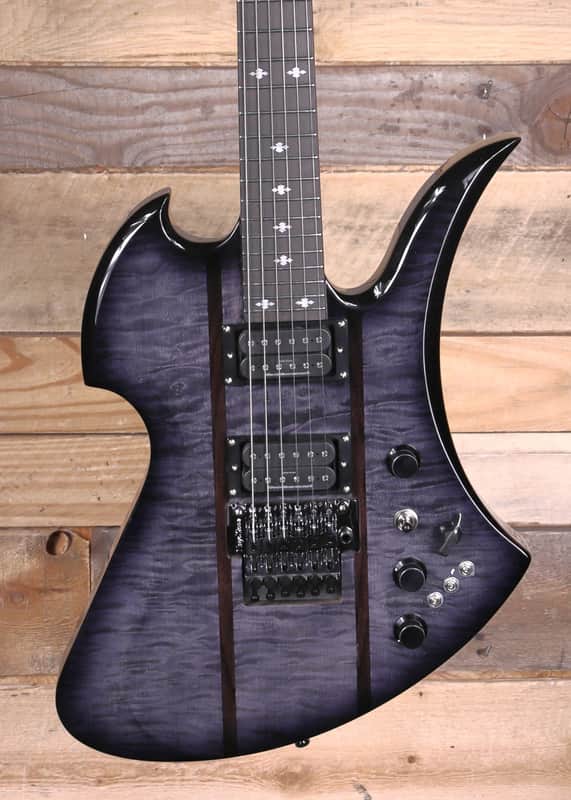 BC Rich Mockingbird Legacy ST Electric Guitar Black Burst w/ Floyd Rose image 1