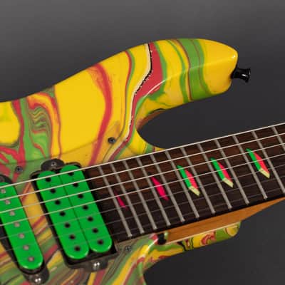 Ibanez UV77MC Universe Multicolour Swirl 1991 image 13