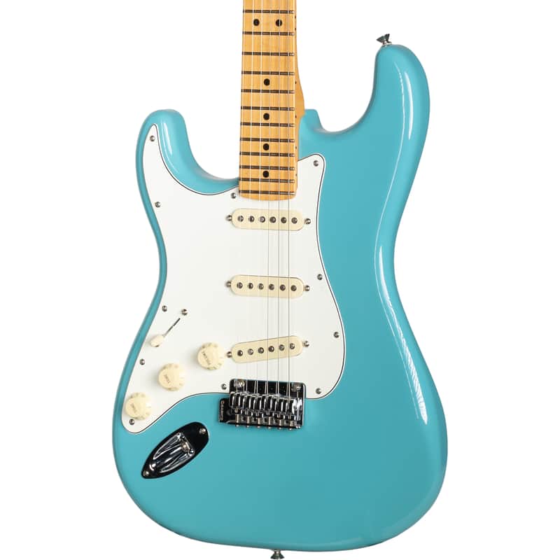 Fender Player II Left Handed Stratocaster w/ Babicz Bridge - Aquatone Blue image 1