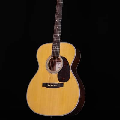Martin 000-13E Retro Walnut Full Gloss Spruce/Black Walnut, Martin E1 , Bag Included image 6