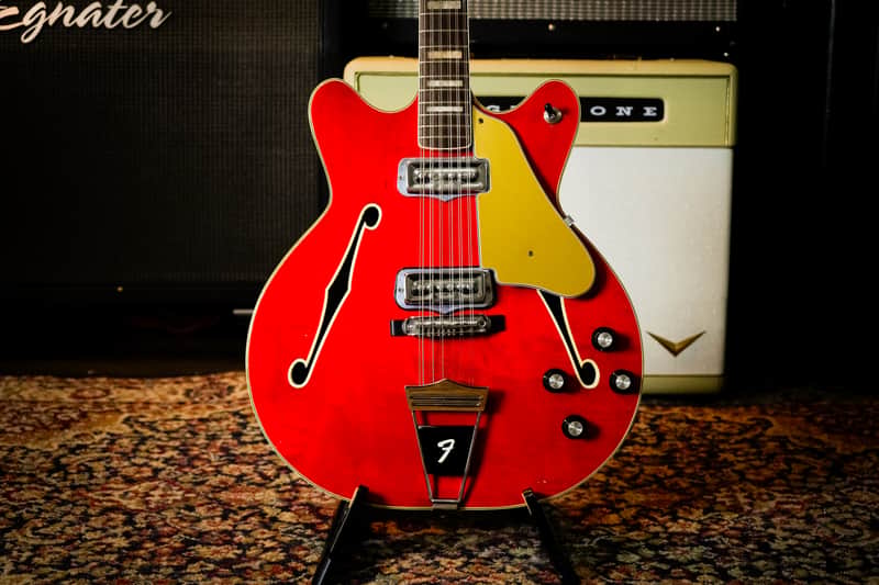 1967 Fender Coronado XII – Cherry Red – Rosewood Fretboard – 100% Original – Very Good Condition – Serial #162143 image 1