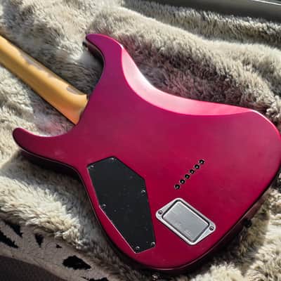 2021 ESP E-II M-I Thru NT Deep Candy Apple Red Satin w/OHSC image 12
