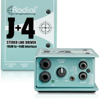 Radial J+4 2-channel Signal Level Driver image 1