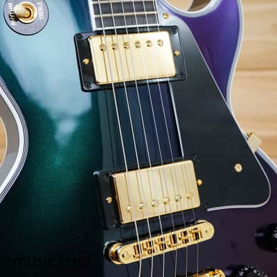 Gibson Exclusive M2M Les Paul Custom - All Color Changing Hemisphere Shift image 3