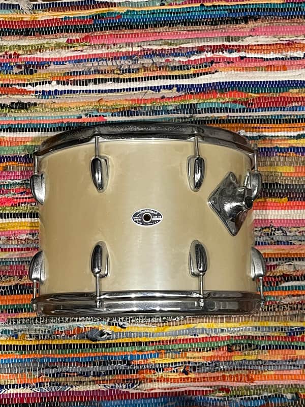 Slingerland 1970’s 14” Rack Tom in Silver Silk image 1