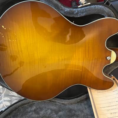 Eastman T486B Thinline Archtop with Bigsby 2021 - Present - Goldburst image 6