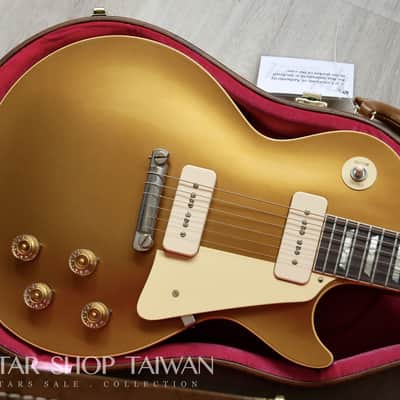 2023 Gibson Custom Shop Japan Limited 1954 Les Paul Reissue-All Gold VOS. 59 Profile Neck. image 5